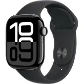 Apple Watch Series 10 OLED 42 mm numérique 374 x 446 pixels écran tactile noir WLAN GPS