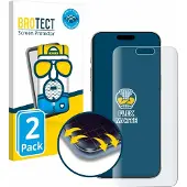 BROTECT Film de protection plein écran Film de protection d'écran Mat Antireflet (Apple iPhone 16 Pro Max), Téléphone portable : film de protection, Gris