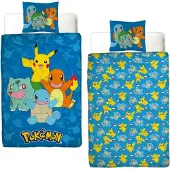 Pokémon Linge de lit (200 x 140 cm, 90 x 70 cm)