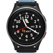 Anio 6, montre connectée pour enfants avec GPS et fonction d'appel. Fonction de localisation, bouton SOS