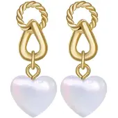 Victoria Hyde Boucles d'oreilles or / blanc