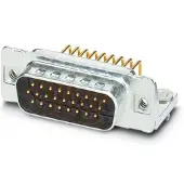 Phoenix Contact Connecteur mâle SUB-D 90 ° Nombre de pôles : 26 à souder VS-15-ST-DSUB-HD-ER 10 pcs.