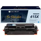 G&G Toner de remplacement HP 415X Compatible Cyan W2031X GS-HW2031X(415X) (C)