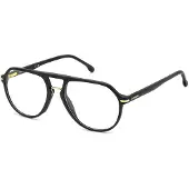 Carrera Lunettes de Vue 345 55/17/145 Matte black gold Acetate frames MAN 345