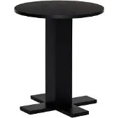 Hubsch Table d'appoint Koohi noir