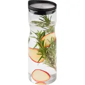 Assheuer + pott Carafe en verre | 1 ou 1,2 litre | Ø8 cm