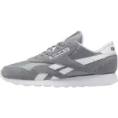 Reebok Baskets basses 'Classic' gris / rouge / noir / blanc