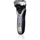 Panasonic ES-RT67-S503 Rasoir Électrique Rechargeable Wet &amp; Dry, Lames Précises, 3 Lames, Tondeuse Intégrée, Argent