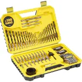DeWalt Set Forets et Embouts 100 Pièces