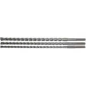 Bgs Jeu de forets pour percer les murs | Queue SDS-MAX | 16 / 20 / 26 mm | 3 pcs.