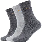 Camano Unisexe, Chaussettes, Sport Tennis, Gris, (Lot de 3, 35 - 38)