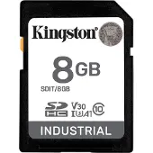Kingston Sdhc Industrial C10 8gb Memory Card Clair