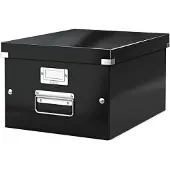 Leitz Universal File Click And Store Medium Storage Box 281x200x369 Mm Noir