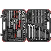 Gedore Socket Set 1/4 Toolbox Argenté