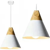 Toolight Lampe APP061-1CP Scandi C White
