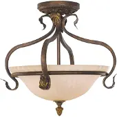 Elstead Lighting Sonoma Valley Plafonnier acier vieilli Feiss FE-SONOMAVALLEY-SF