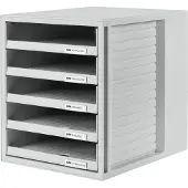 HAN Module de classement, 5 tiroirs ouverts , boîtier: gris