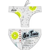 Turbo Gin Tonic Swimming Brief Blanc 3XL Homme