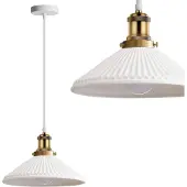 Toolight Lampe Suspendue APP1172-1CP White