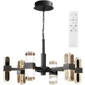 Toolight Lampe Suspendue APP770-6C Black