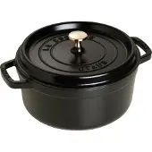 Staub Cocotte, Poêle + casserole, Noir