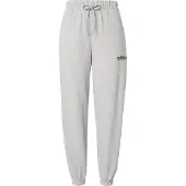 Adidas Pantalon de sport gris chiné / noir