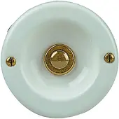 Grothe Coque de contact KS 2074 blanc laqué (64141)