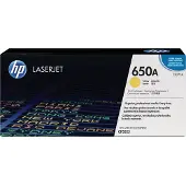 HP 650A (CE272A) - Jaune - Toner