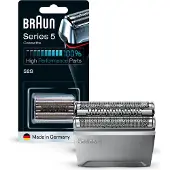 Braun Kombipack "Cassette", argenté, modèle 52S, couleur argent