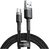 Baseus Câble Usb Do Usb-C Base Bus Cafule 2A 3M (Szaro-Czarny)