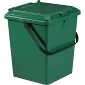 Graf Bac à compost 8 litres 24 x 20 x 30cm Vert 640010