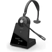 Jabra Engage 75 Mono (Sans fil, USB-B, Skype), Casque micro de bureau, Noir