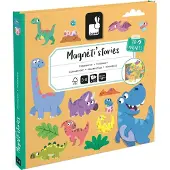 Janod Jeu de tableaux magnétiques, Dinosaures, + 3 ans,