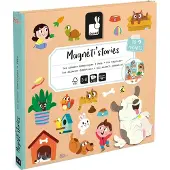 Janod Jeu éducatif Magnéti'stories Les Animaux Domestiques