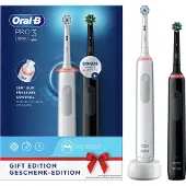 Oral-B PRO 3 3900 Duo Brosse à dents électrique avec 2ème manche