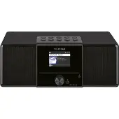 Telestar DIRA S32i CD EWF Radio stéréo multifonctionnelle avec lecteur CD DAB+ / FM / Internet / Bluetooth Noir