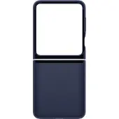 Samsung Galaxy Z Flip 6 Back Cover Silicone Anneau Bleu Foncé