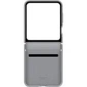Samsung Galaxy Z Flip 6 Back Cover Similicuir Gris