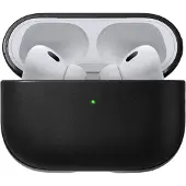 Nomad , housse pour Airpods Pro 2 Modern Leather Robust avec point d'attache, noir