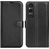 Screen Guard Professional Housse cuir Sony Xperia 1 VI Leather Guard (Sony Xperia 1 VI), Coque pour téléphone portable, Noir