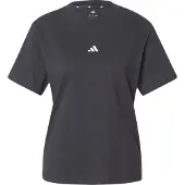 Adidas T-shirt fonctionnel 'ESSENTIALS SMALL LOGO COTTON' noir