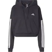 Adidas Essentials 3 Stripes French Terry Hoodie Noir XS Femme
