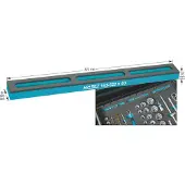 Hazet Insert en mousse souple avec compartiments pour petites pièces 163-522X50 | 163-522X50