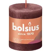 Bolsius 4x , Bougie, Bougie ronde 'Rustiko Shine (1 pcs)
