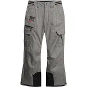 Superdry pour homme. MS110184A Pantalon Ski Peak Rescue gris (M), Sport, Polyester, Neige, De plein air