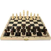 Noris Spiele Deluxe Holz - Échecs ; 606108014