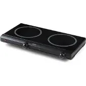 Domo Réchaud vitroceramique 2 feux 2500w - - DO339KP -