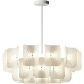 Toolight Lampe Suspendue Led APP1671-1CP White