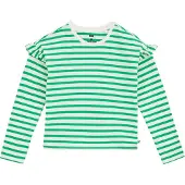 We fashion T-Shirt vert clair / blanc