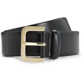 HUGO pour femme. 50541177 Ceinture Zana noire (75cm), Casuel, Polyester